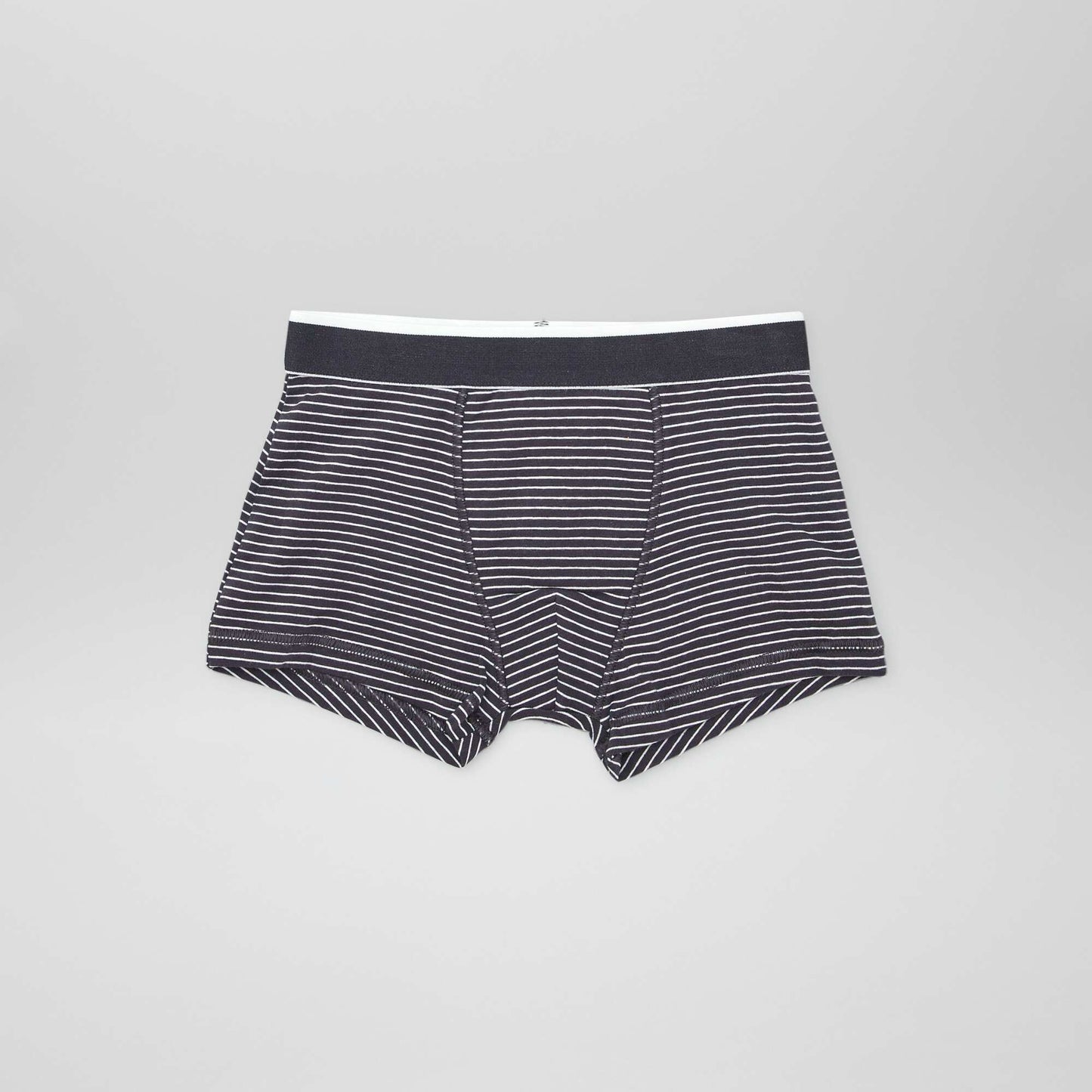Lot de 3 boxers Blanc/bleu marine/beige