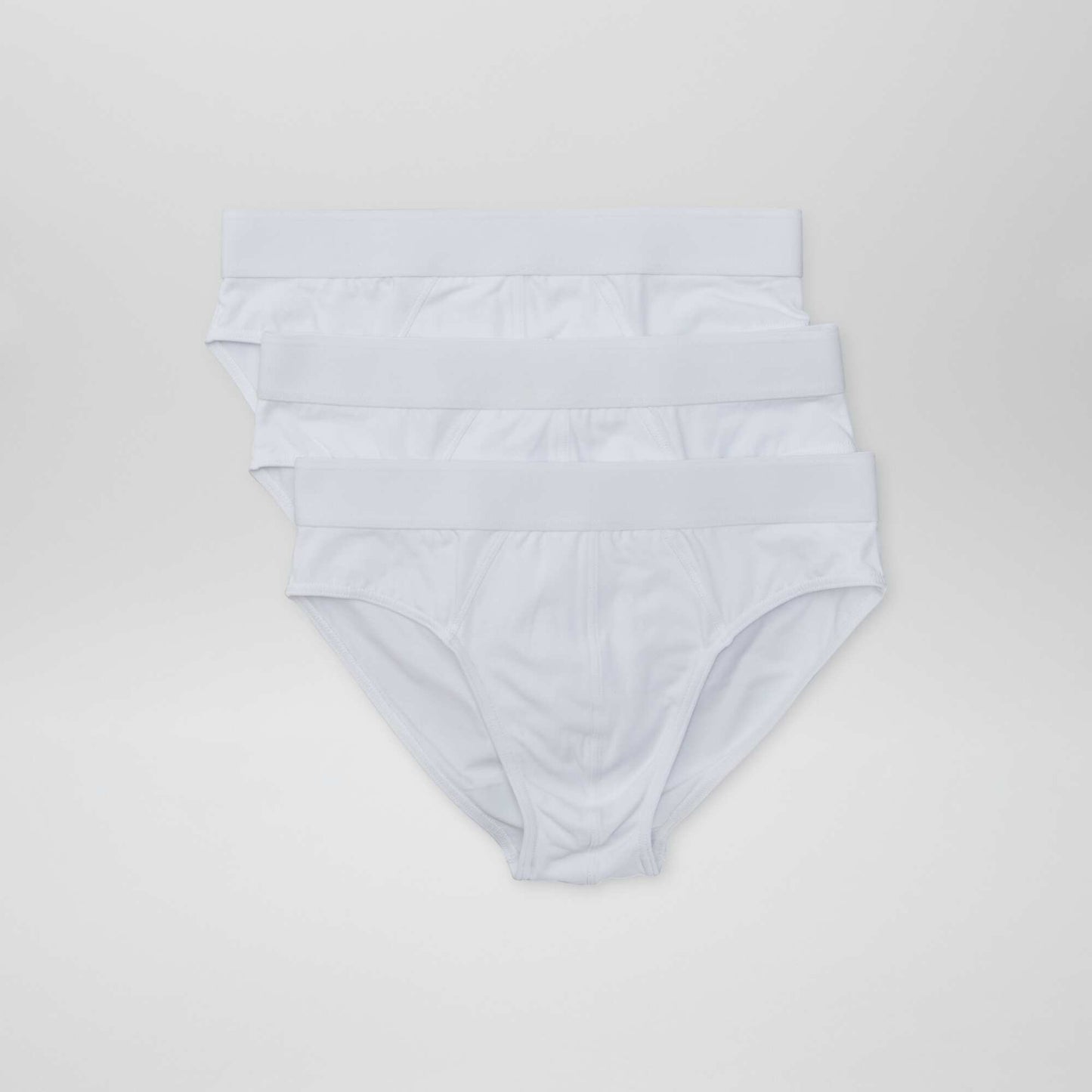 Lot de 3 slips unis Blanc