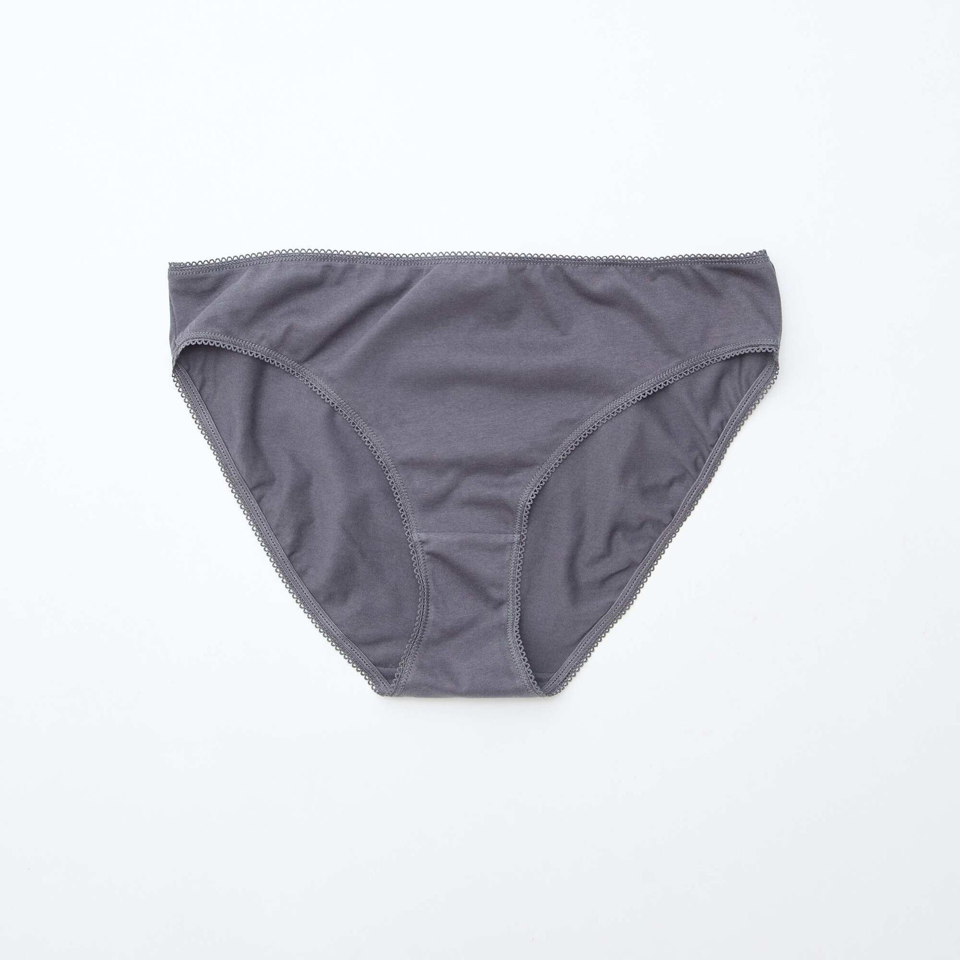 Lot de 5 culottes coton uni ROSE