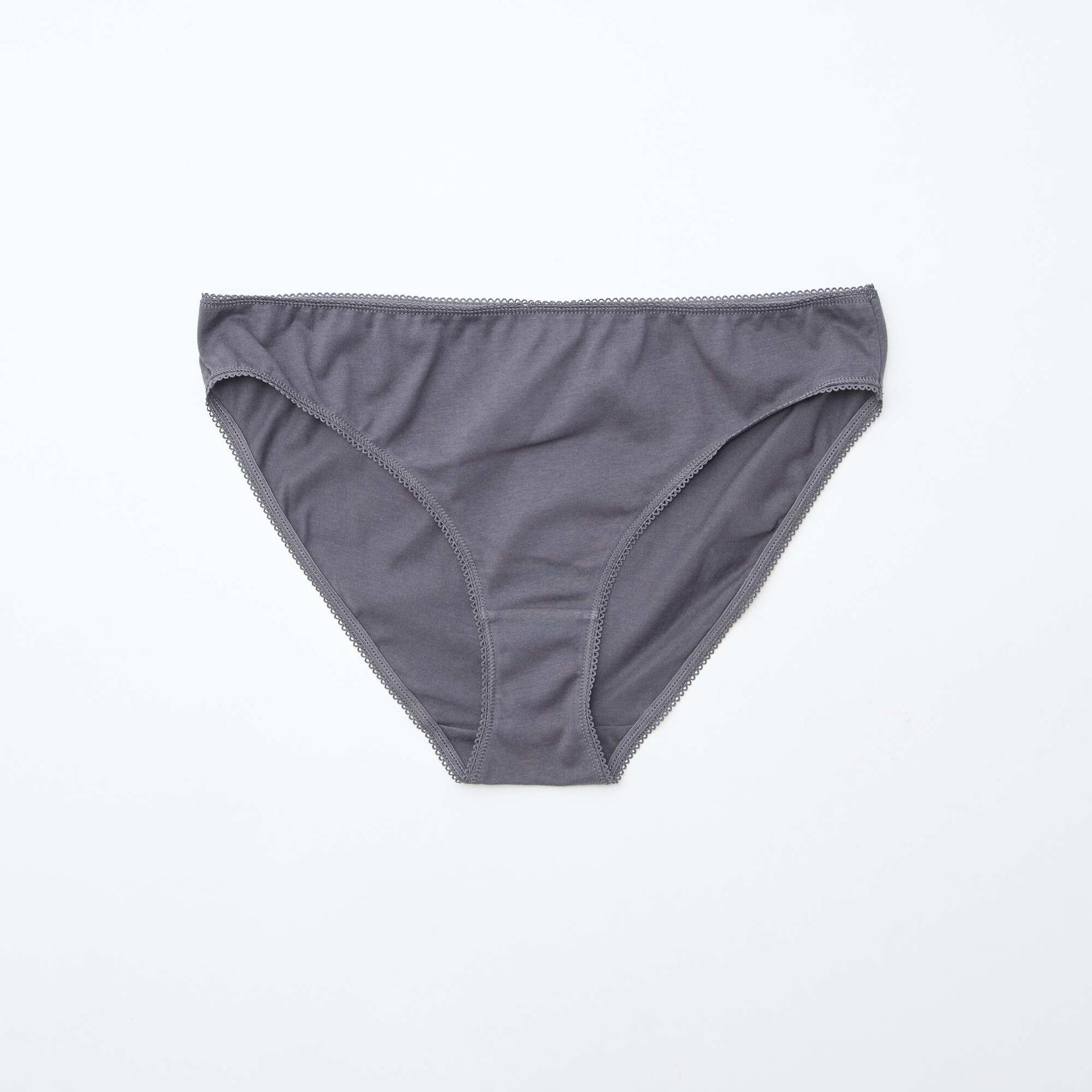 Lot de 5 culottes coton uni ROSE