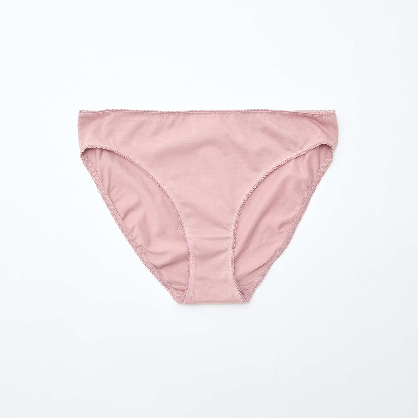 Lot de 5 culottes coton uni ROSE