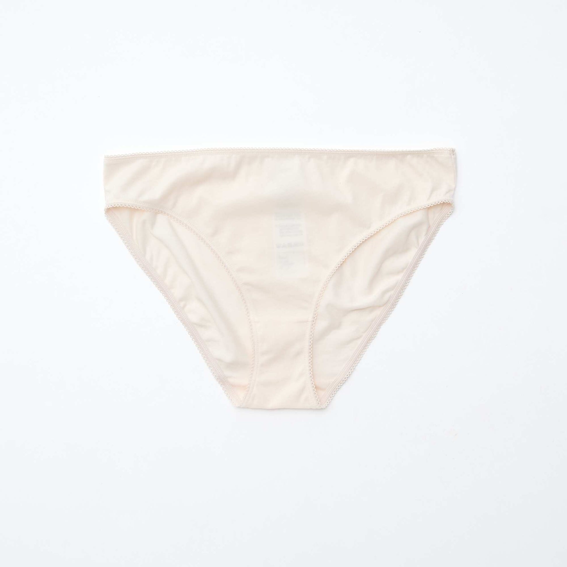 Lot de 5 culottes coton uni VERT