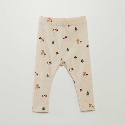 Legging long fantaisie Beige