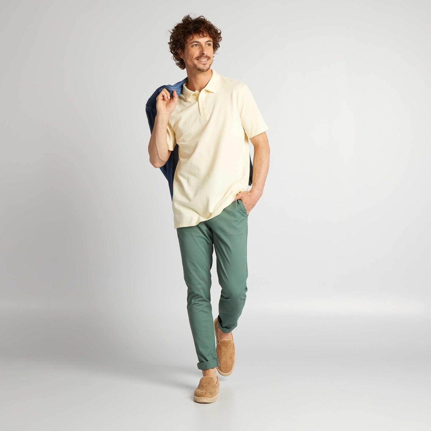 Chino skinny stretch - L32 Vert