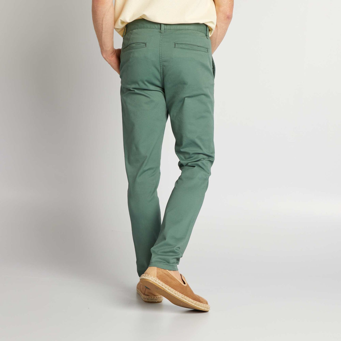 Chino skinny stretch - L32 Vert