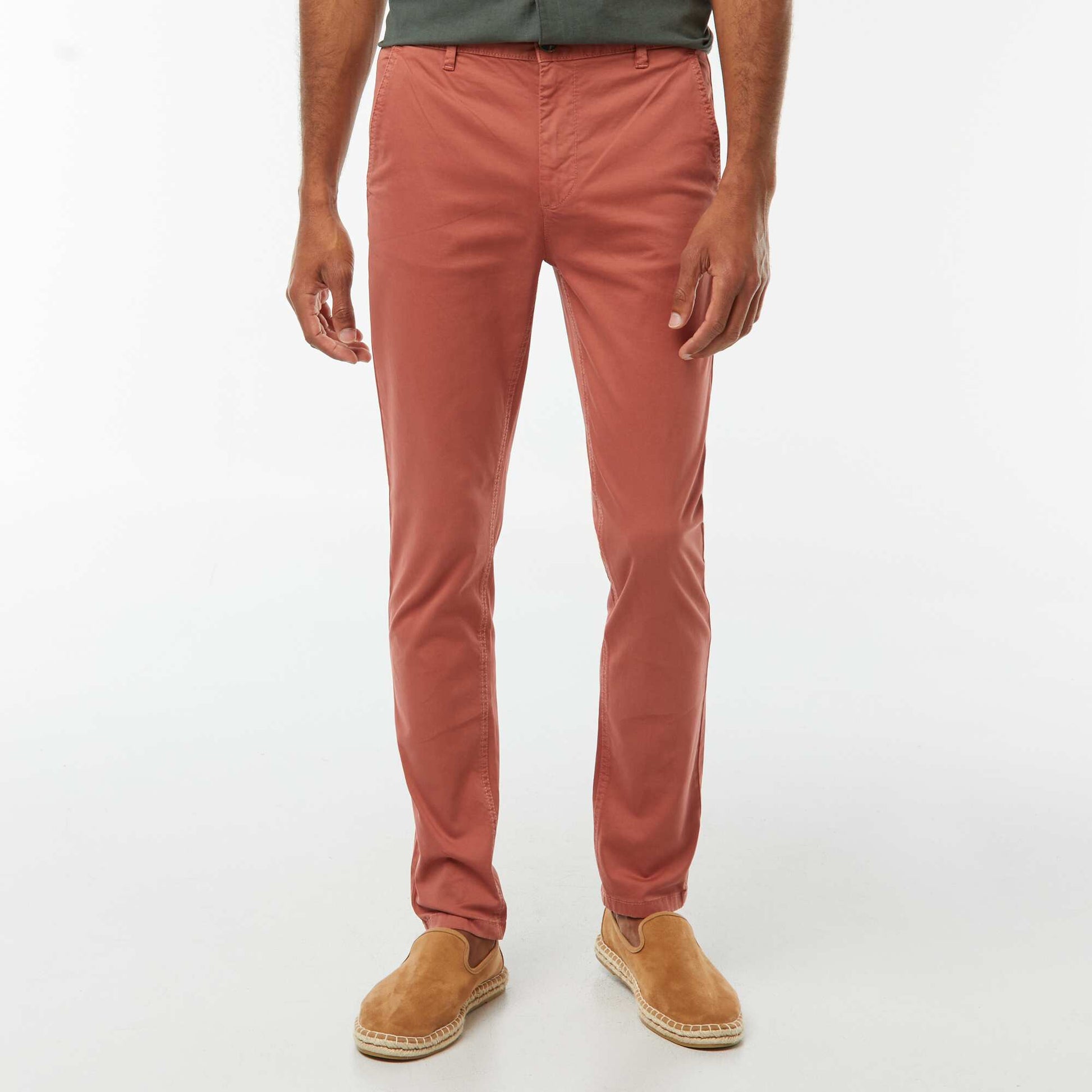 Chino skinny stretch - L32 ROSE