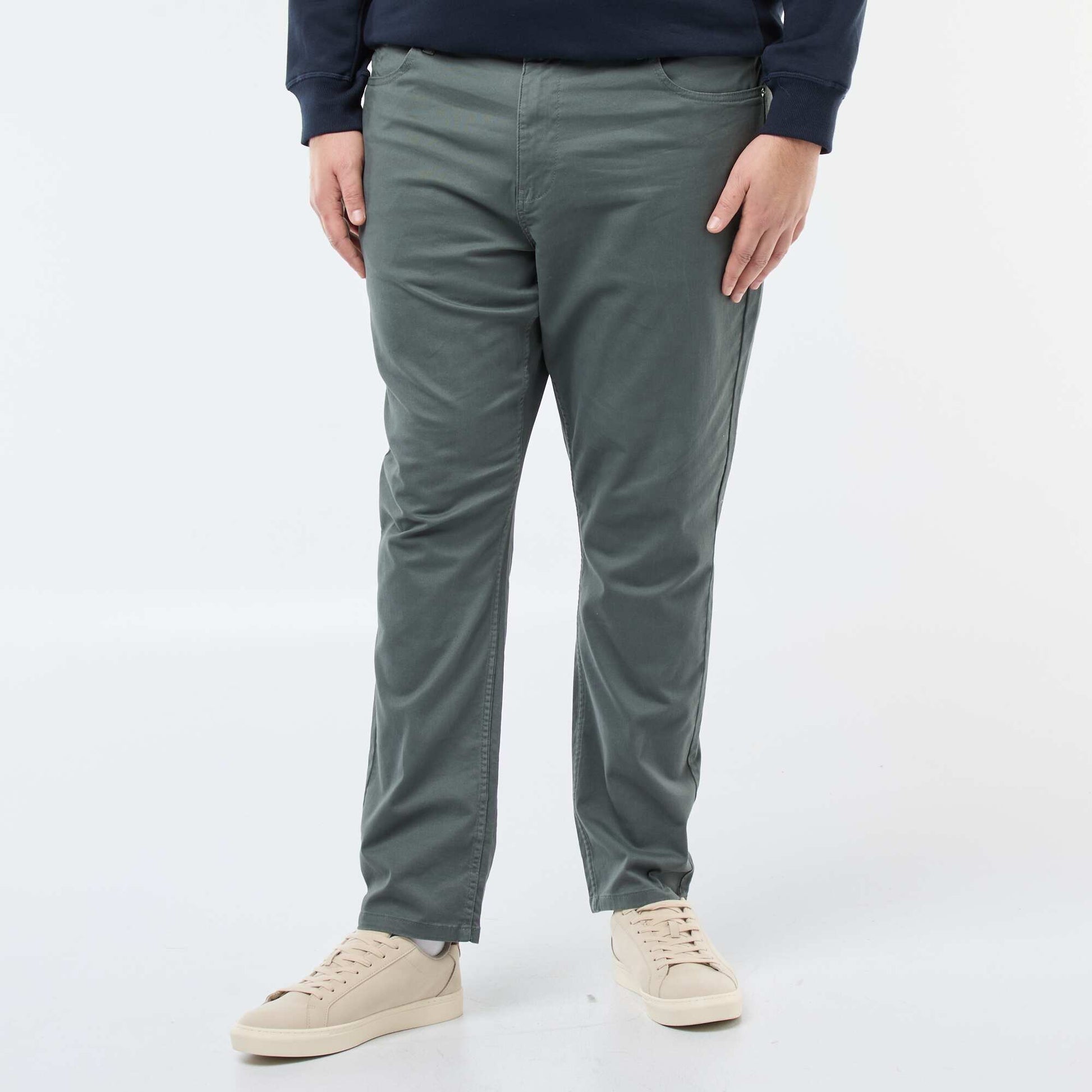 Pantalon slim - L34 VERT