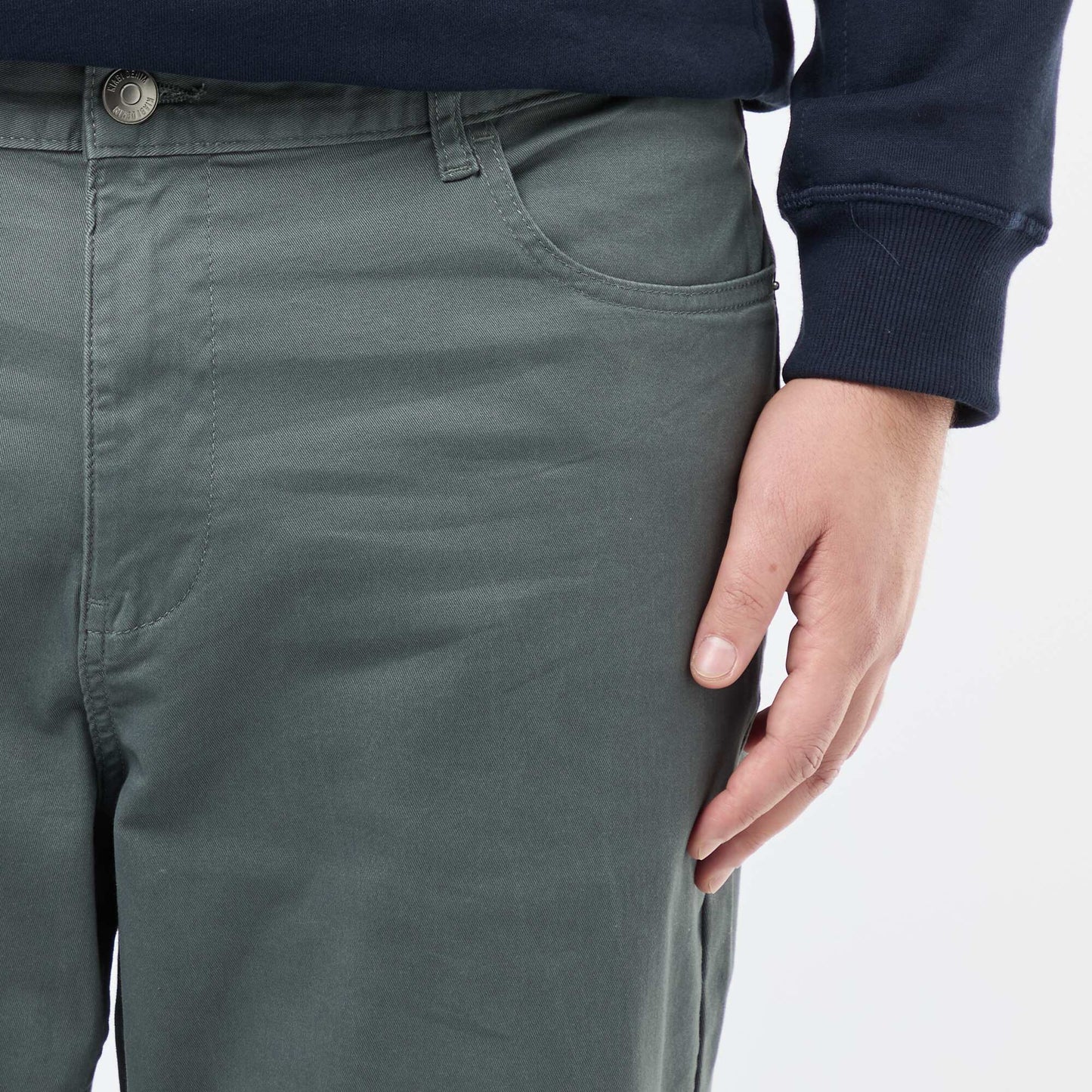 Pantalon slim - L34 VERT