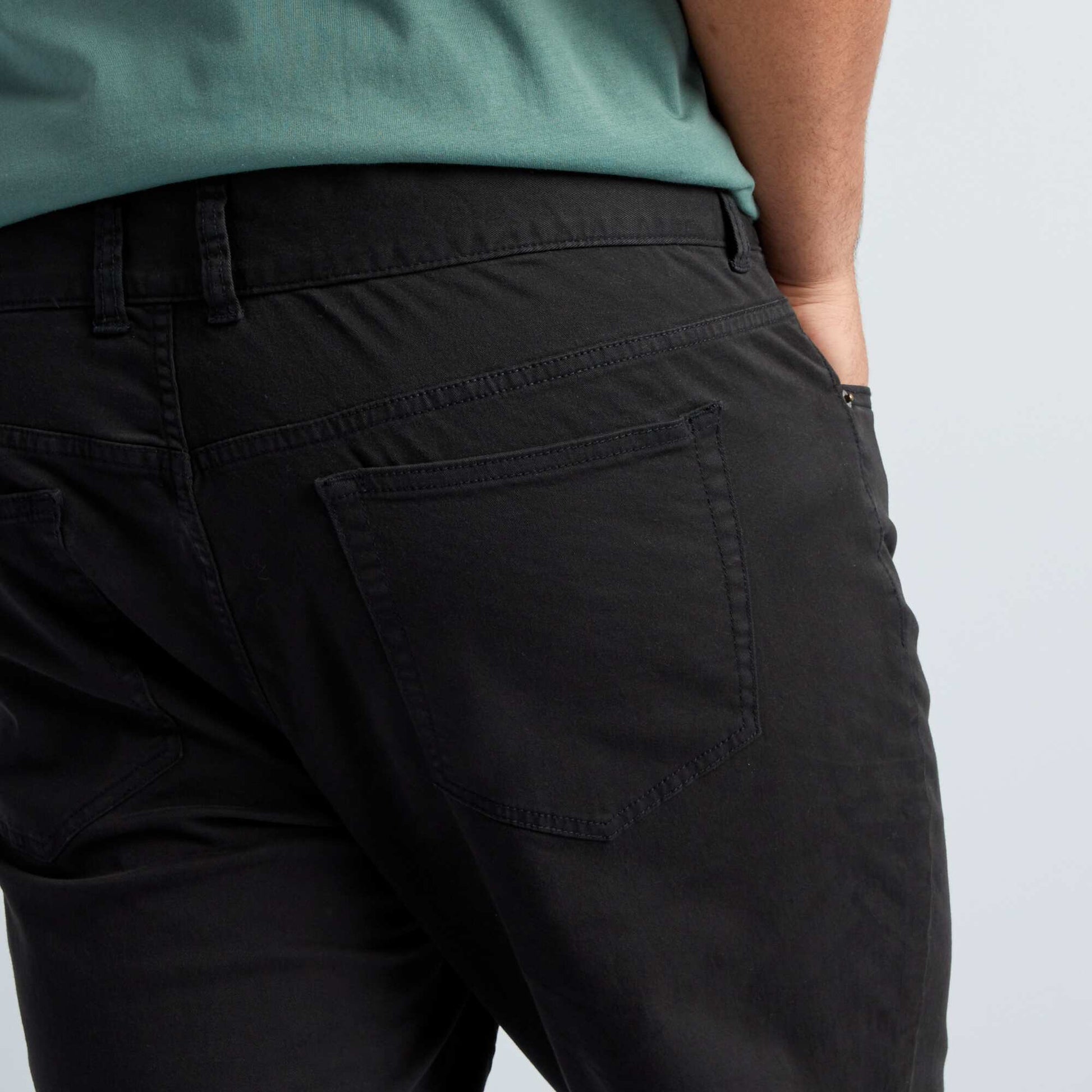 Pantalon slim - L34 NOIR