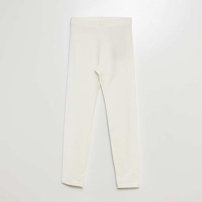 Legging long et stretch BLANC