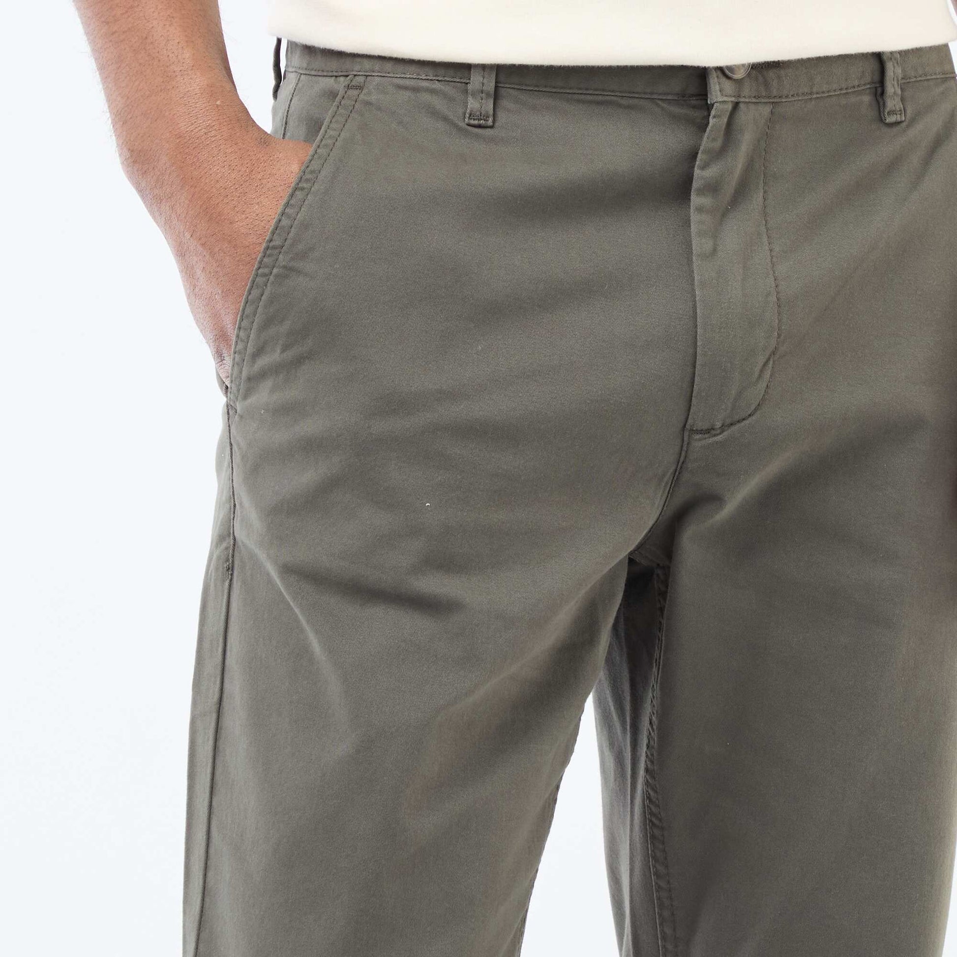 Pantalon chino slim L30 KAKI
