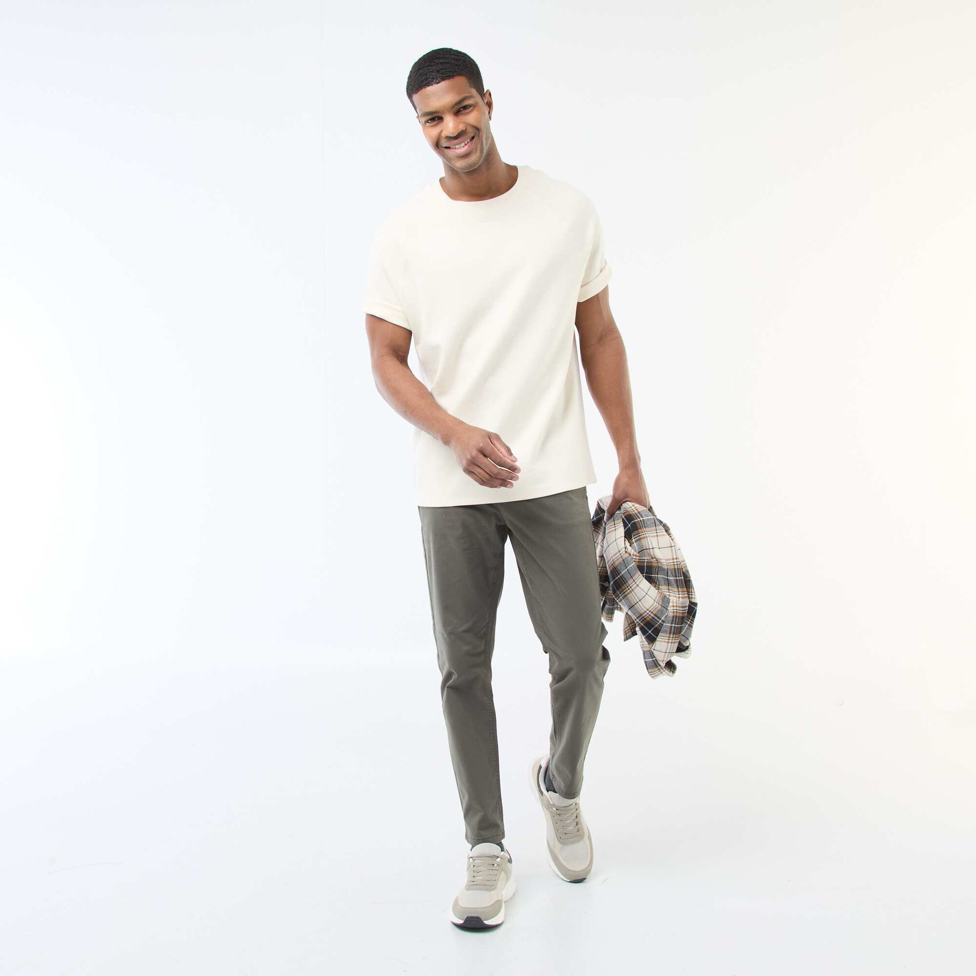 Chino slim - L34 KAKI