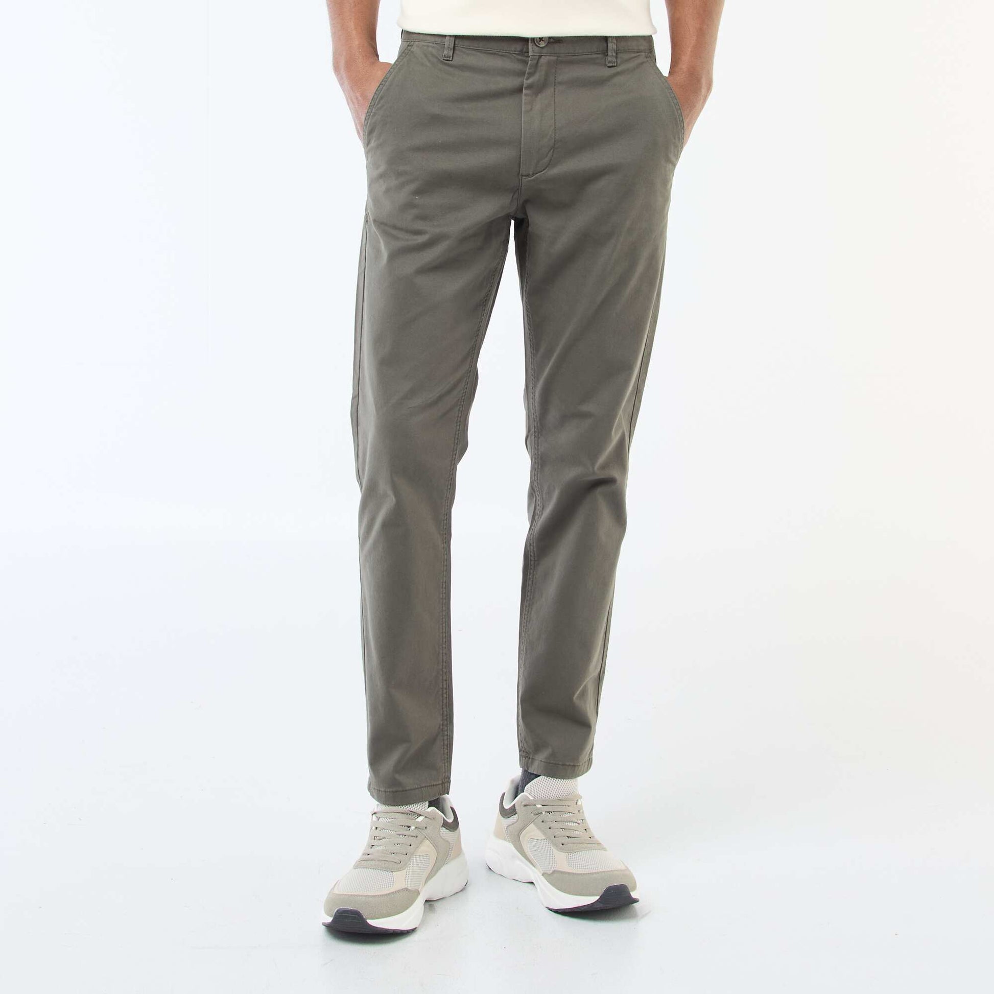 Chino slim - L34 KAKI