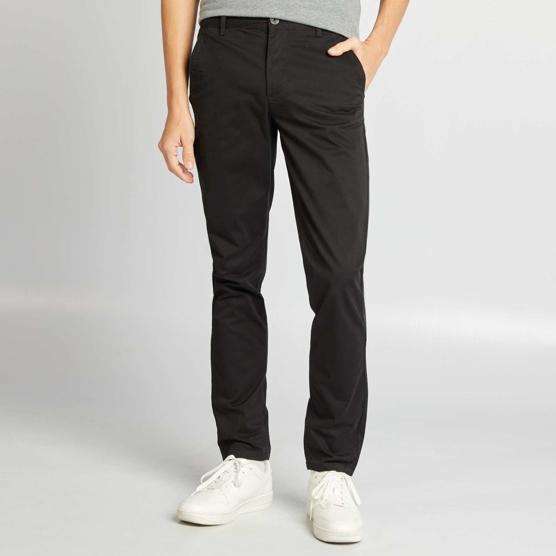Chino slim - L34 NOIR