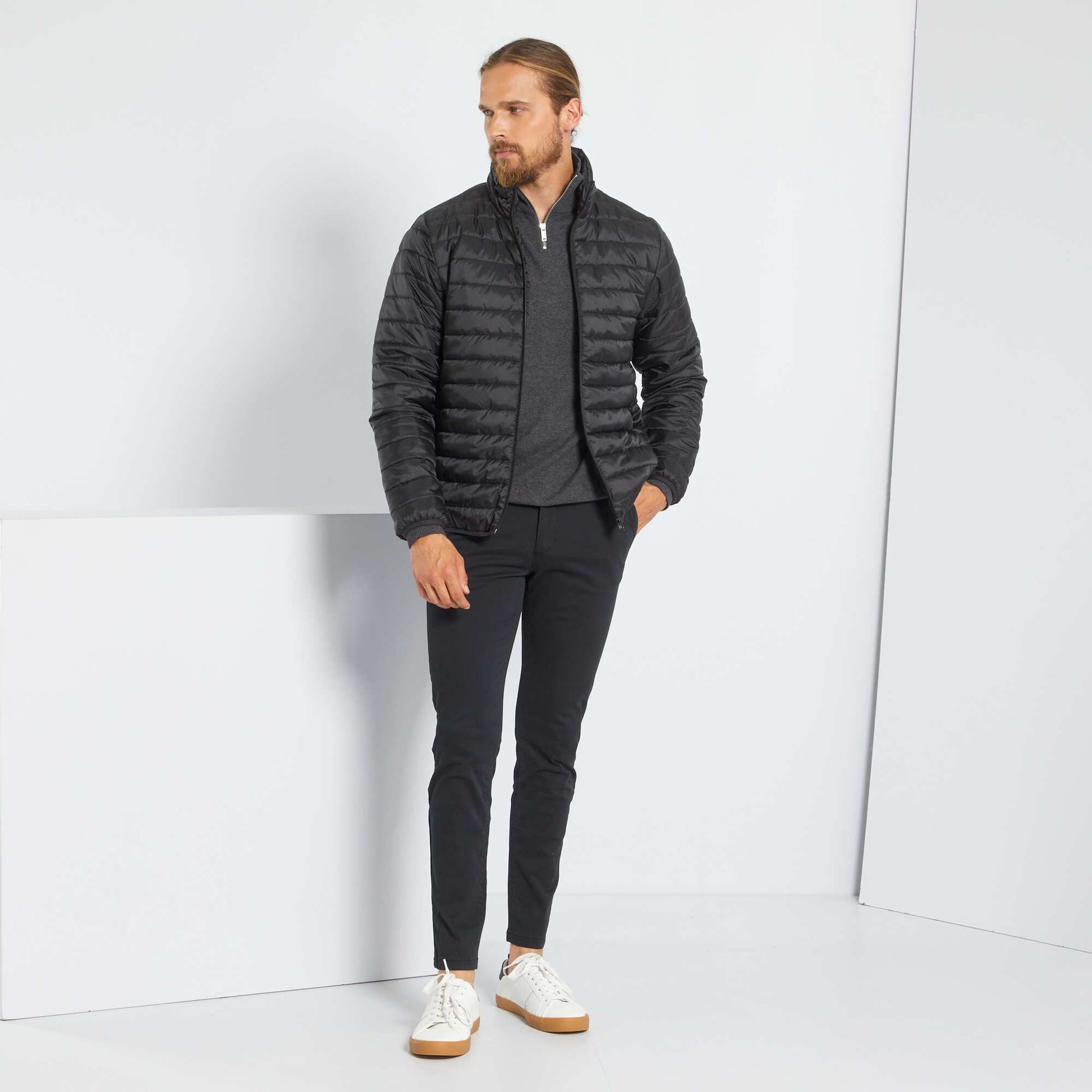 Chino skinny L30 NOIR