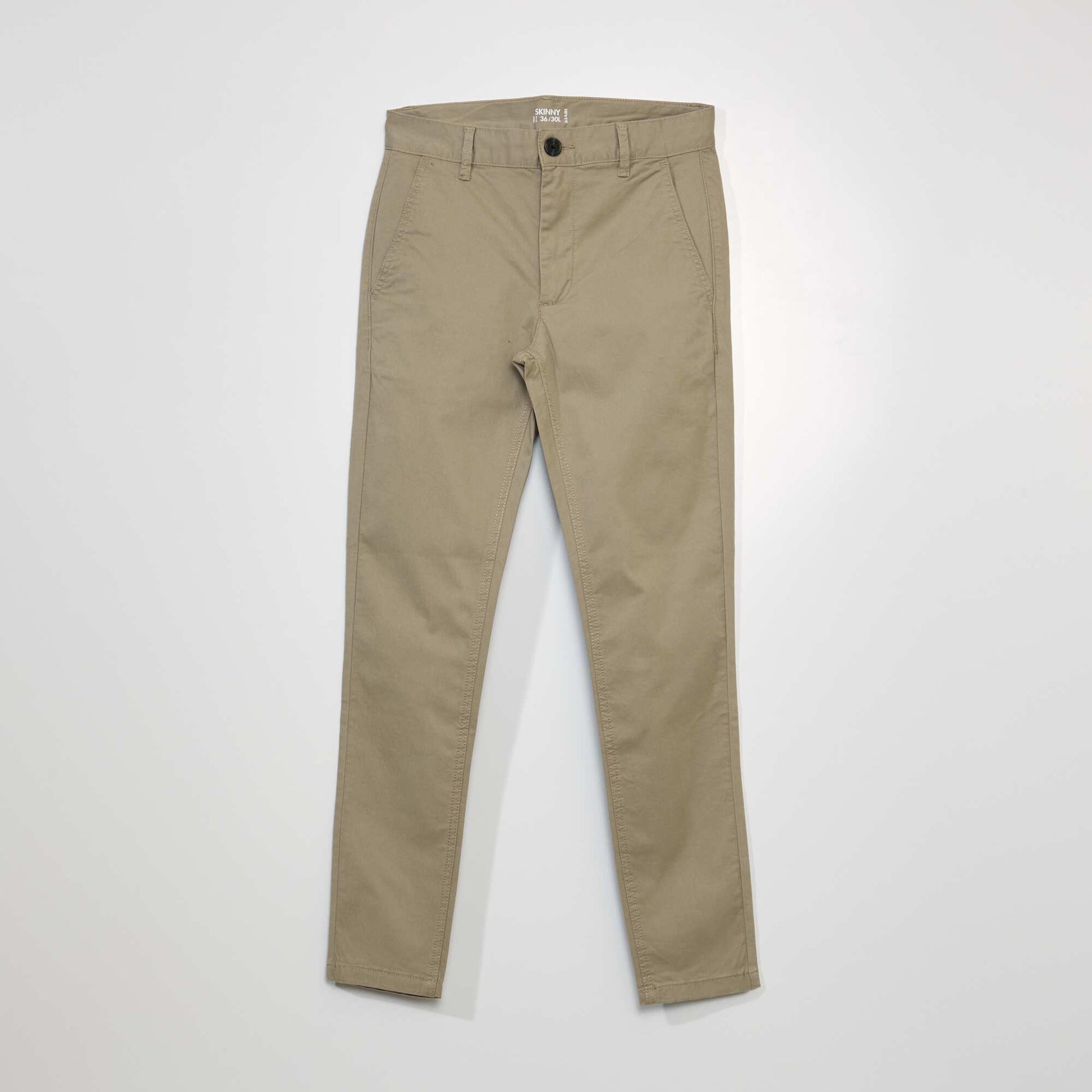 Chino skinny L30 BEIGE