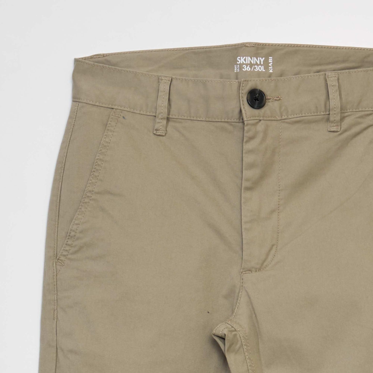 Chino skinny L30 BEIGE