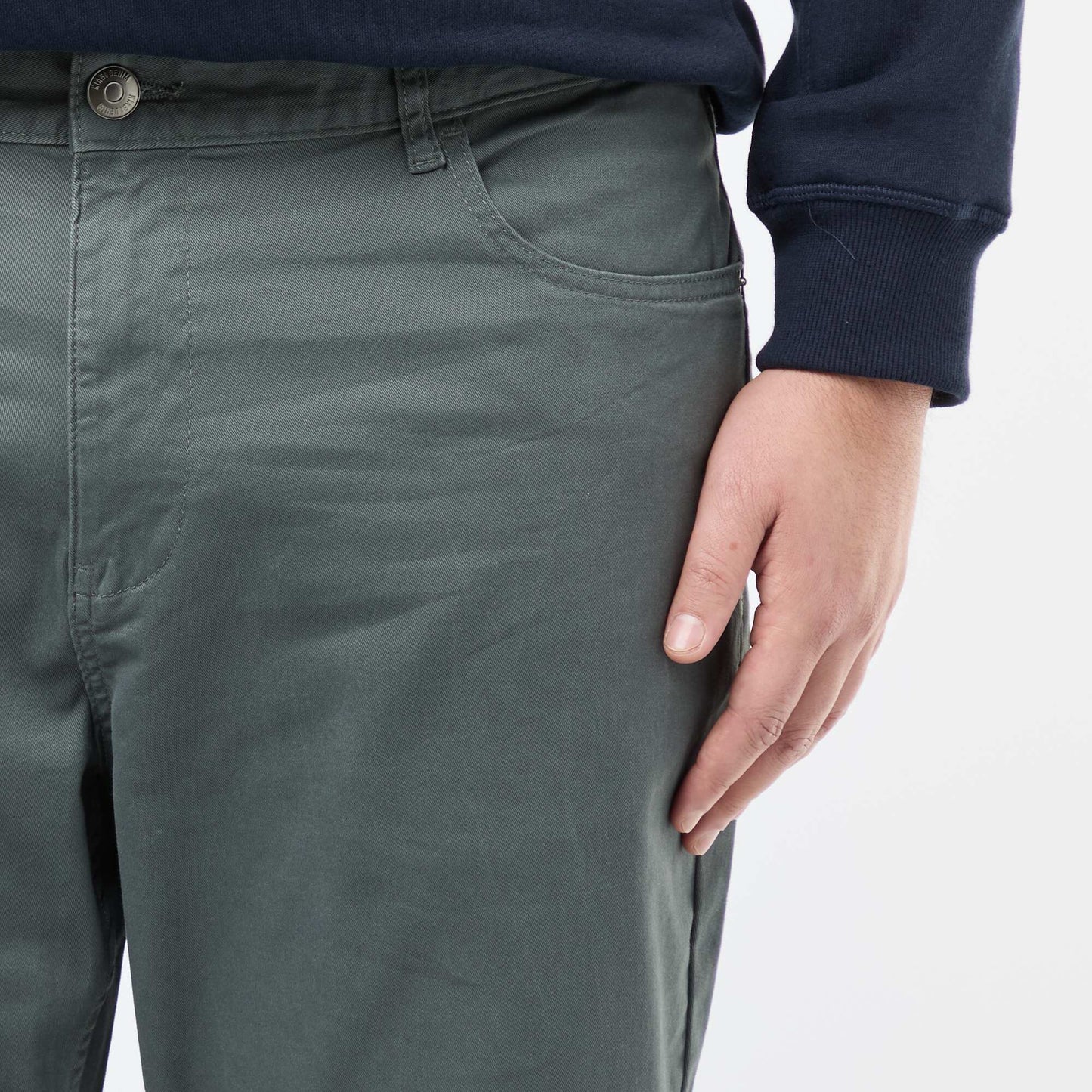 Pantalon slim - L30 VERT