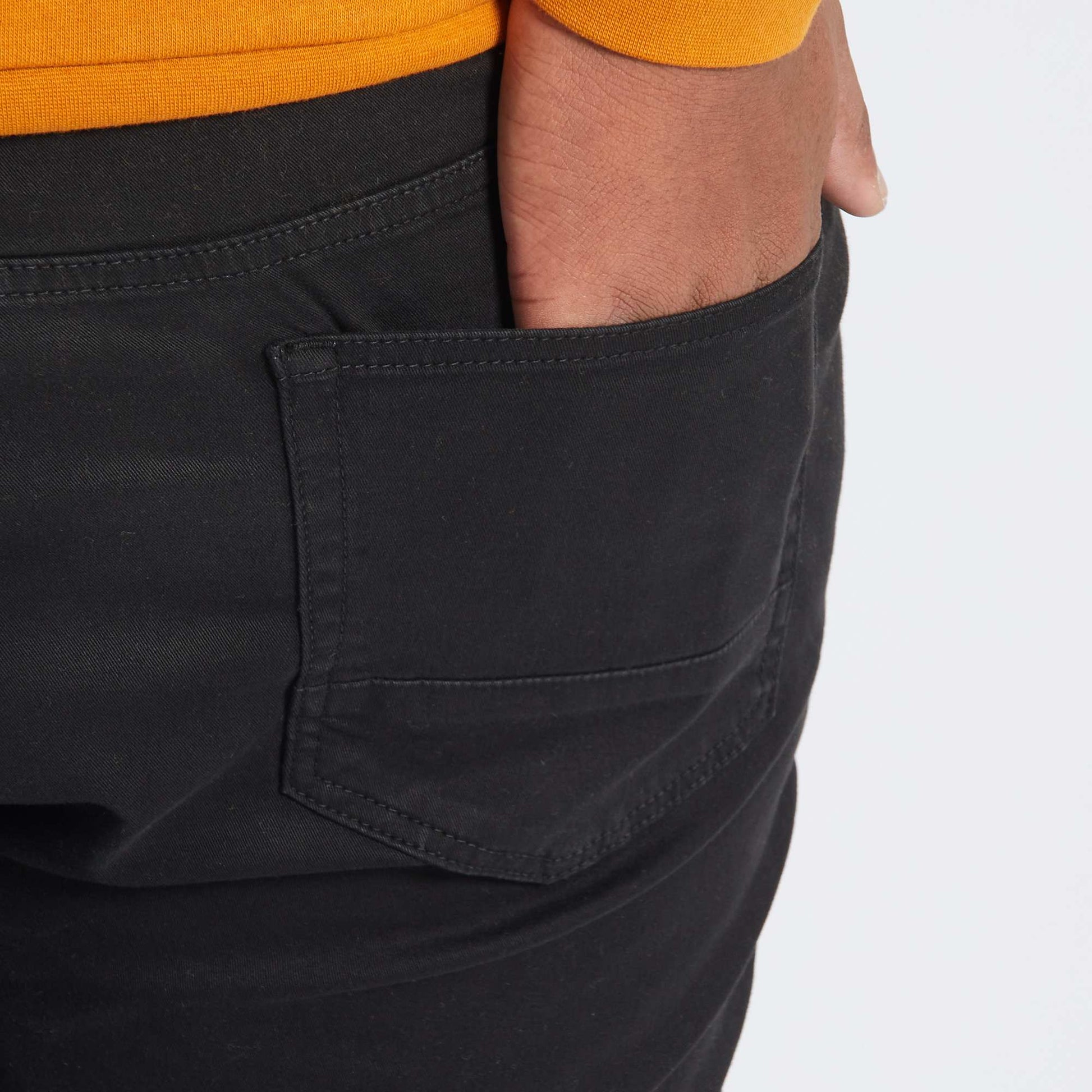 Pantalon slim - L30 NOIR