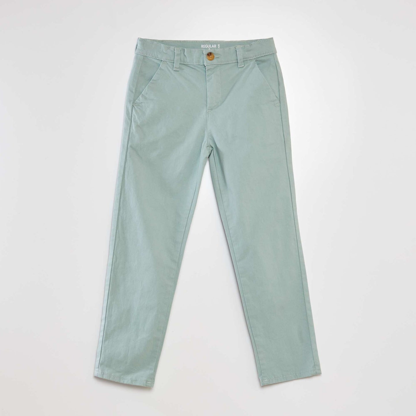 Pantalon chino Vert