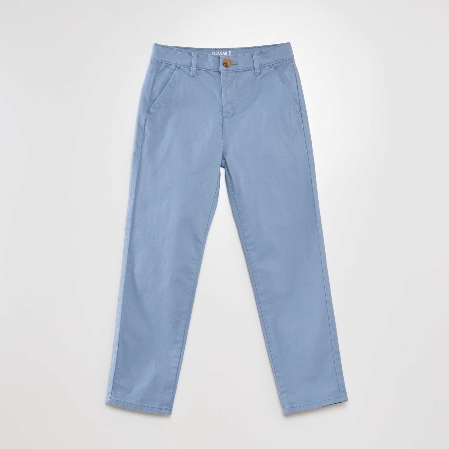 Pantalon chino Bleu ciel