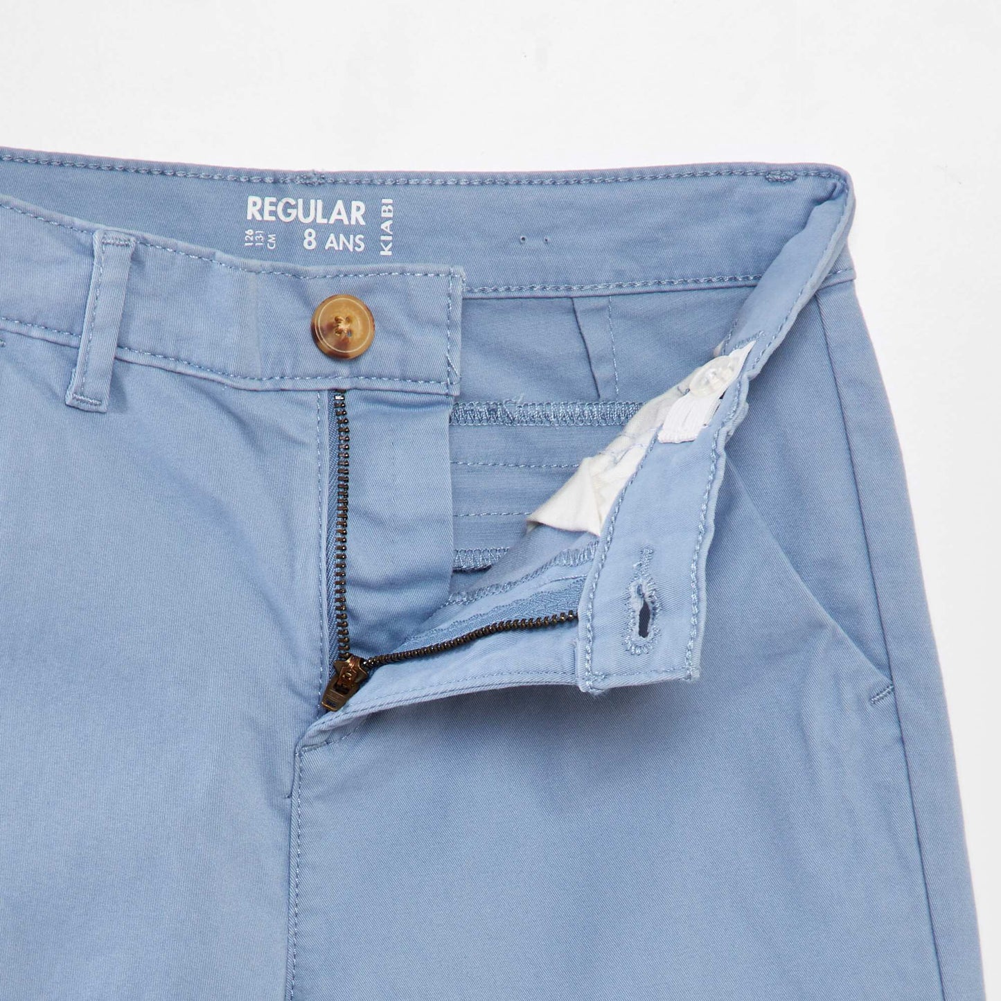 Pantalon chino Bleu ciel