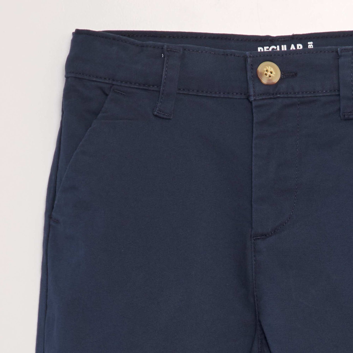 Pantalon chino Bleu marine