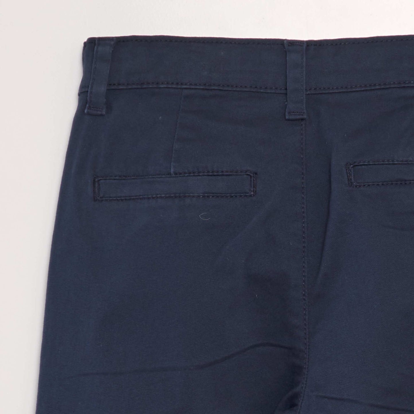 Pantalon chino Bleu marine