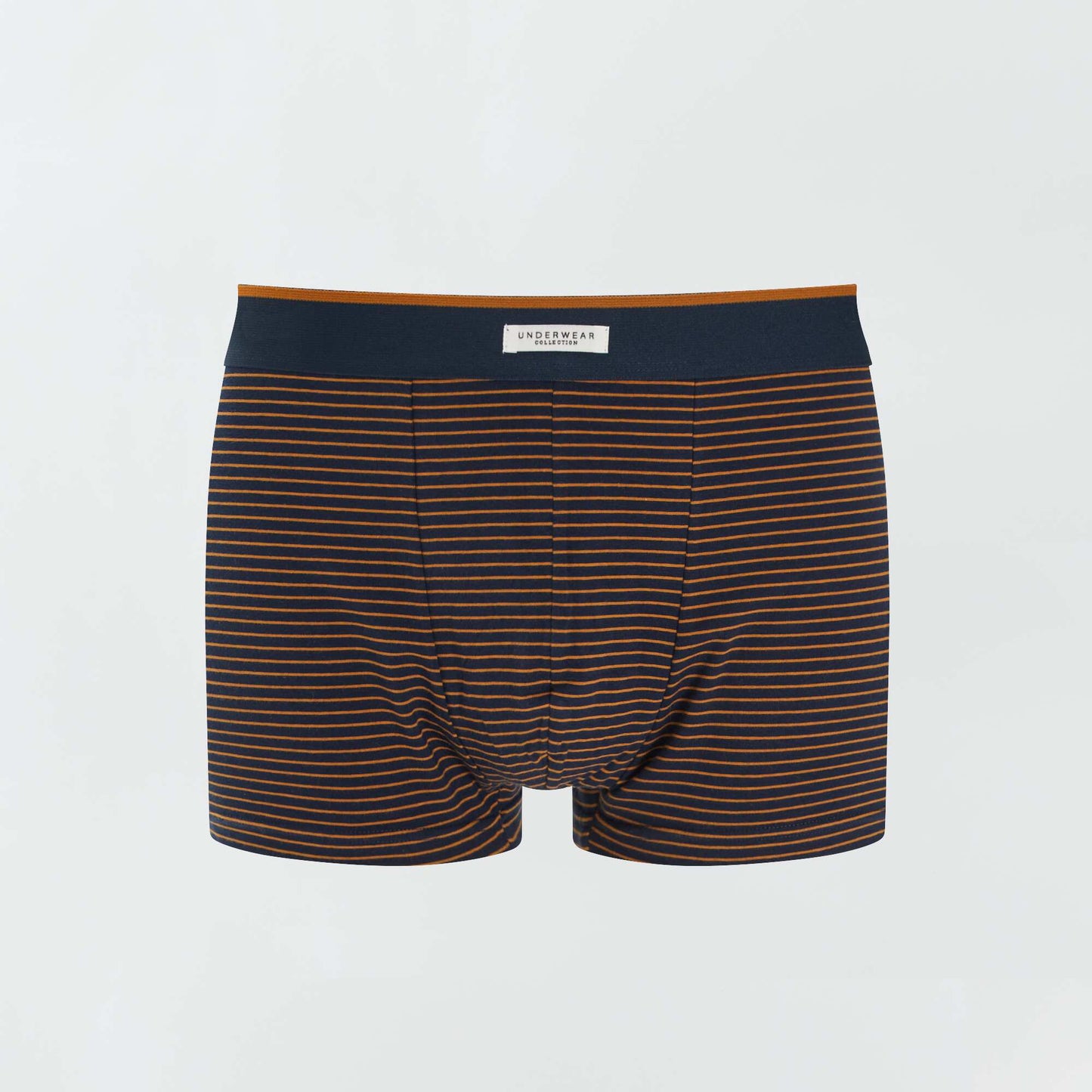 Lot de 3 boxers Moutarde/Marine