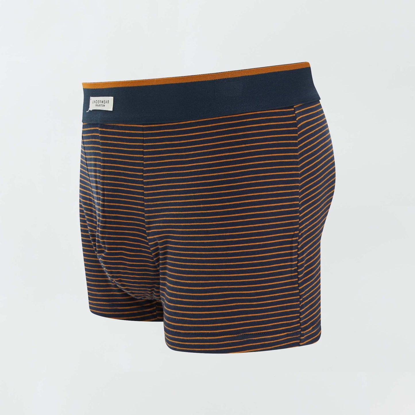 Lot de 3 boxers Moutarde/Marine