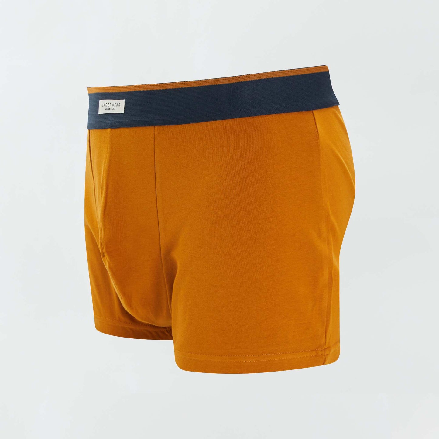 Lot de 3 boxers Moutarde/Marine