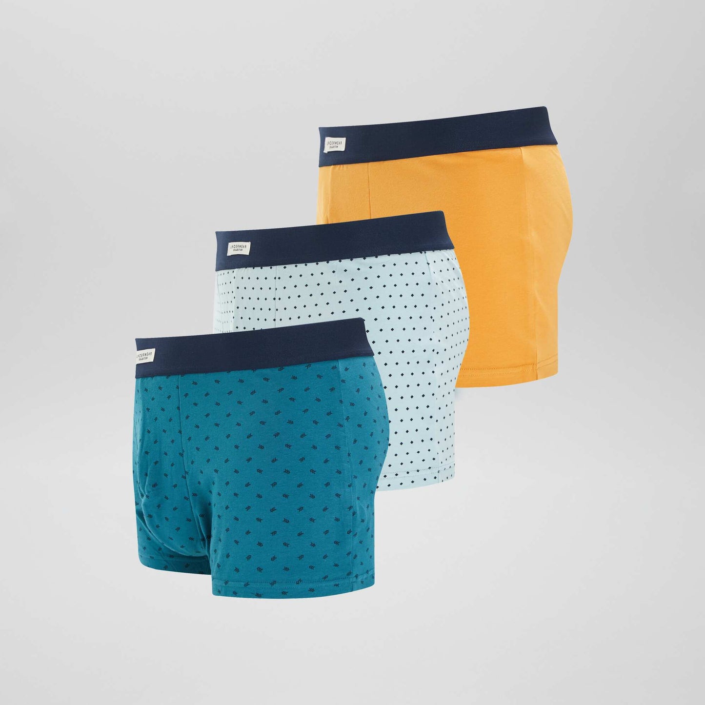 Lot de 3 boxers Jaune