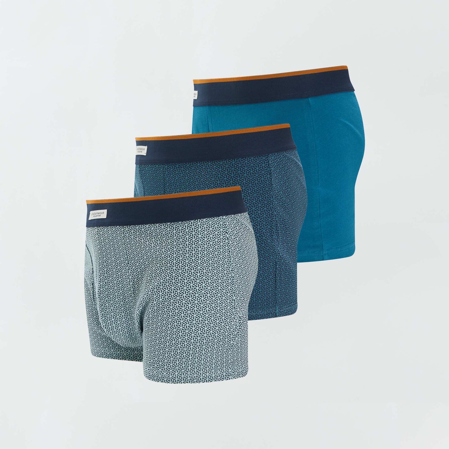 Lot de 3 boxers Vert