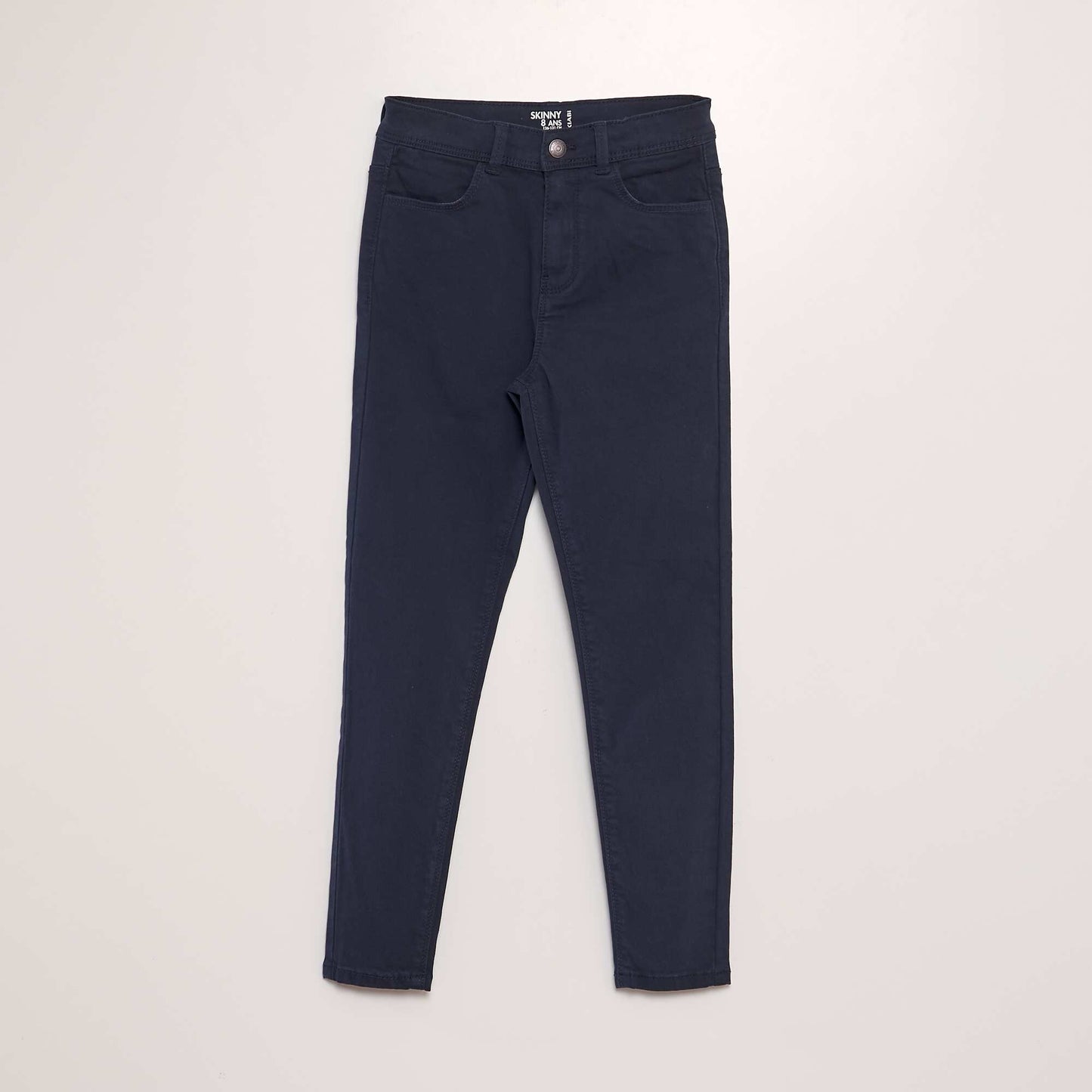 Jean skinny 5 poches bleu marine