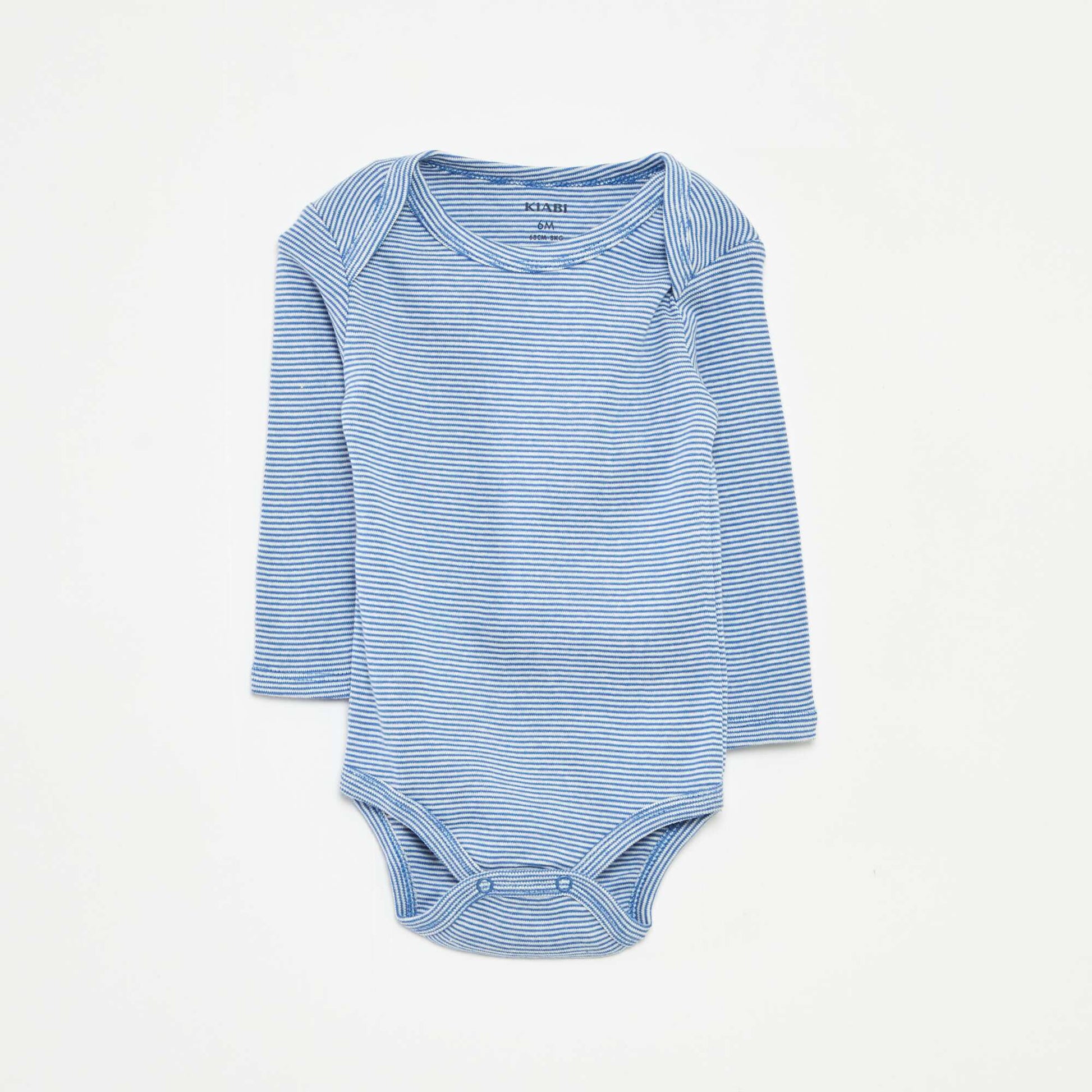 Lot de 3 bodies manches longues BLANC