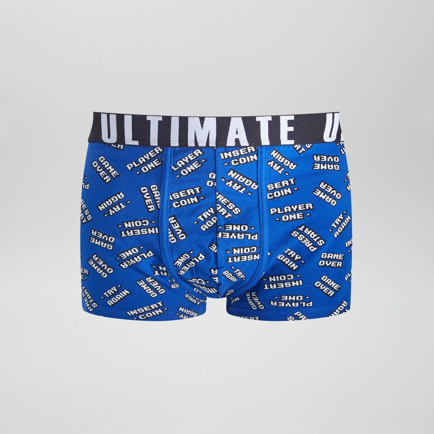 Lot de 3 boxers fantaisie Vert/bleu