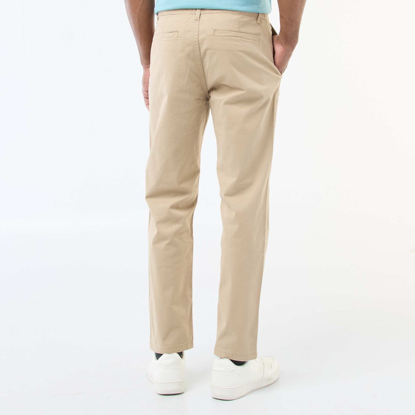 Pantalon chino regular - L30 BEIGE