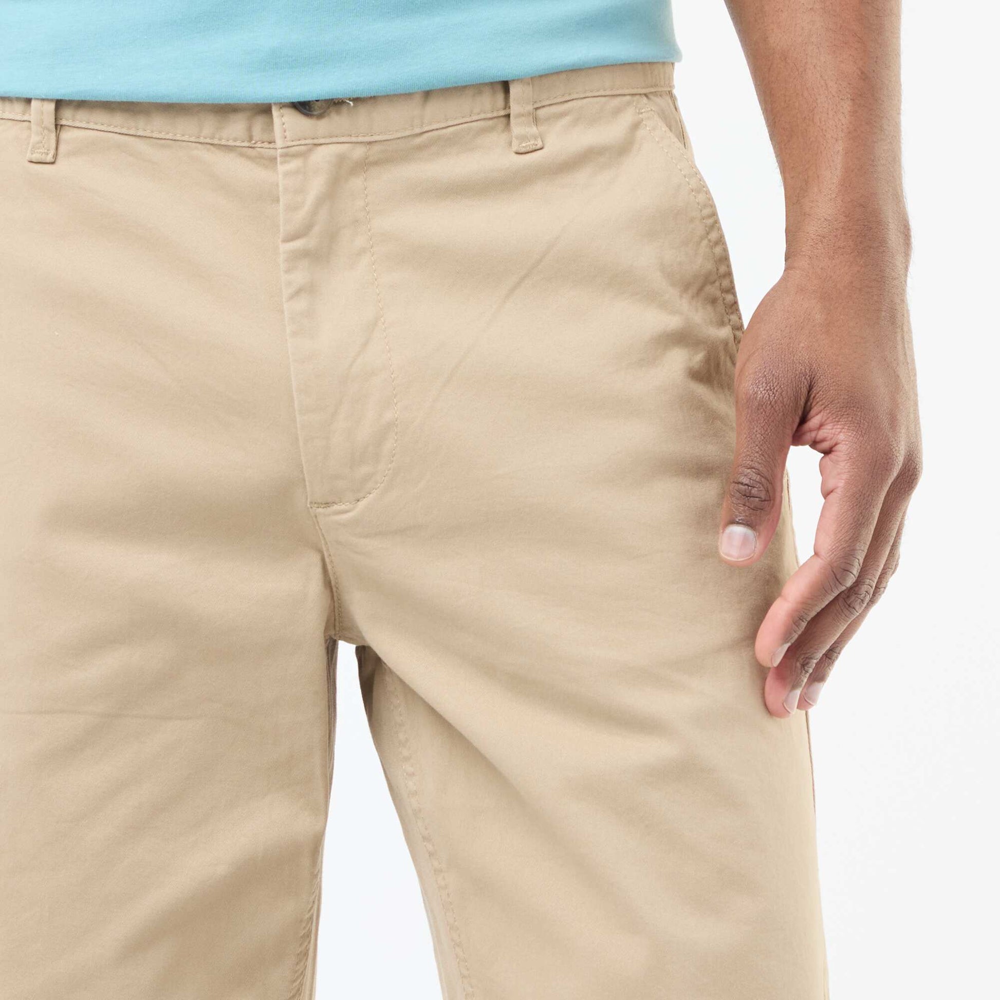 Pantalon chino regular - L30 BEIGE