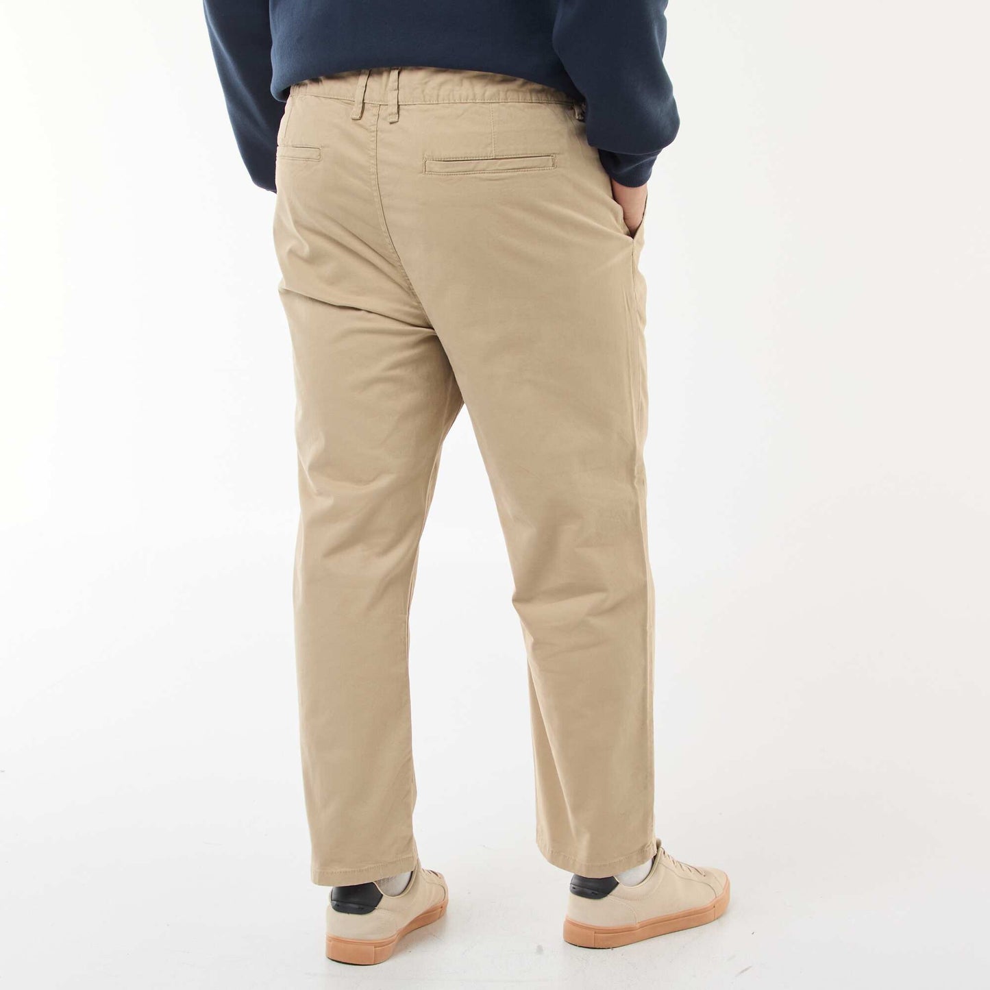 Pantalon chino droit - L30 BEIGE