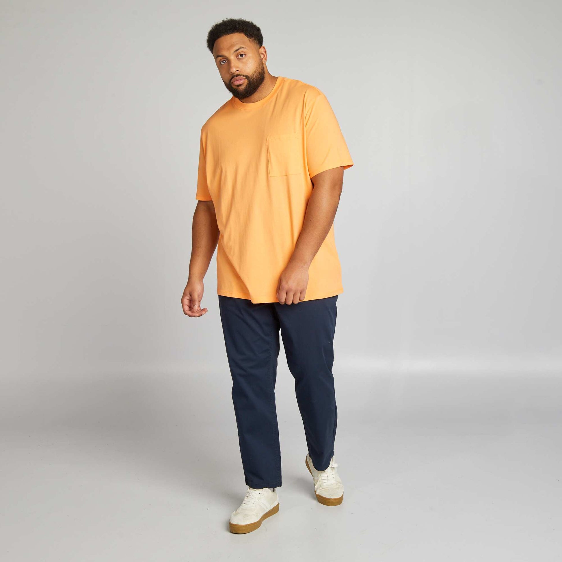 Chino regular - L34 BLEU MARINE