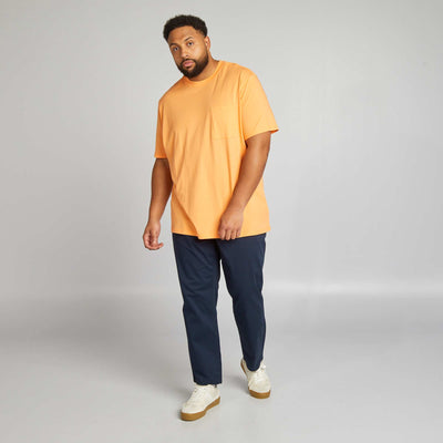 Chino regular - L34 BLEU MARINE