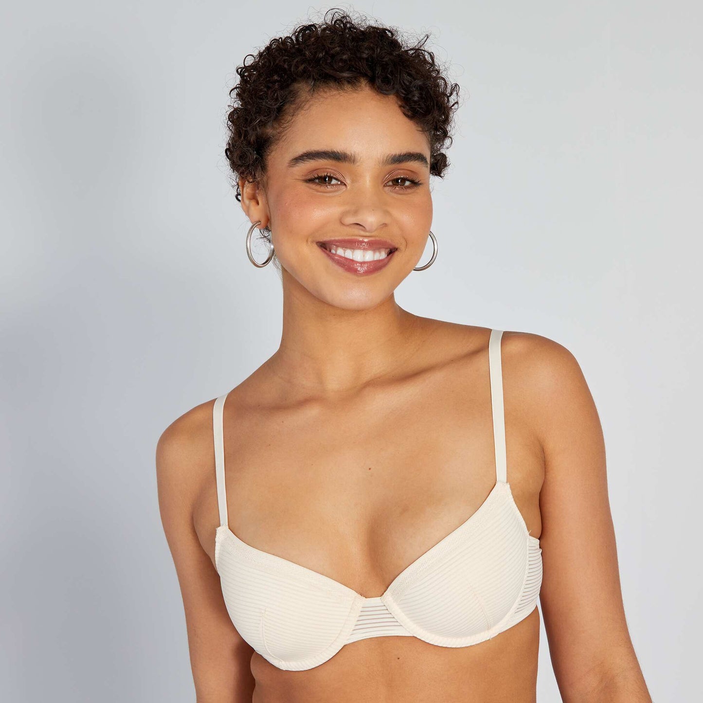 Soutien-gorge paddé microfibre Beige