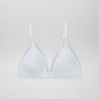 Triangle padd microfibre Blanc