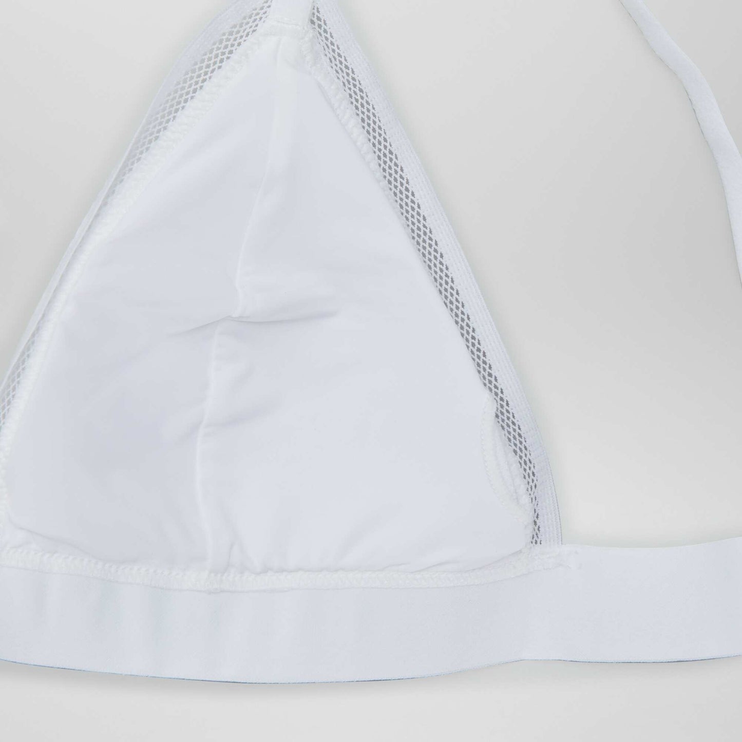 Triangle paddé microfibre Blanc