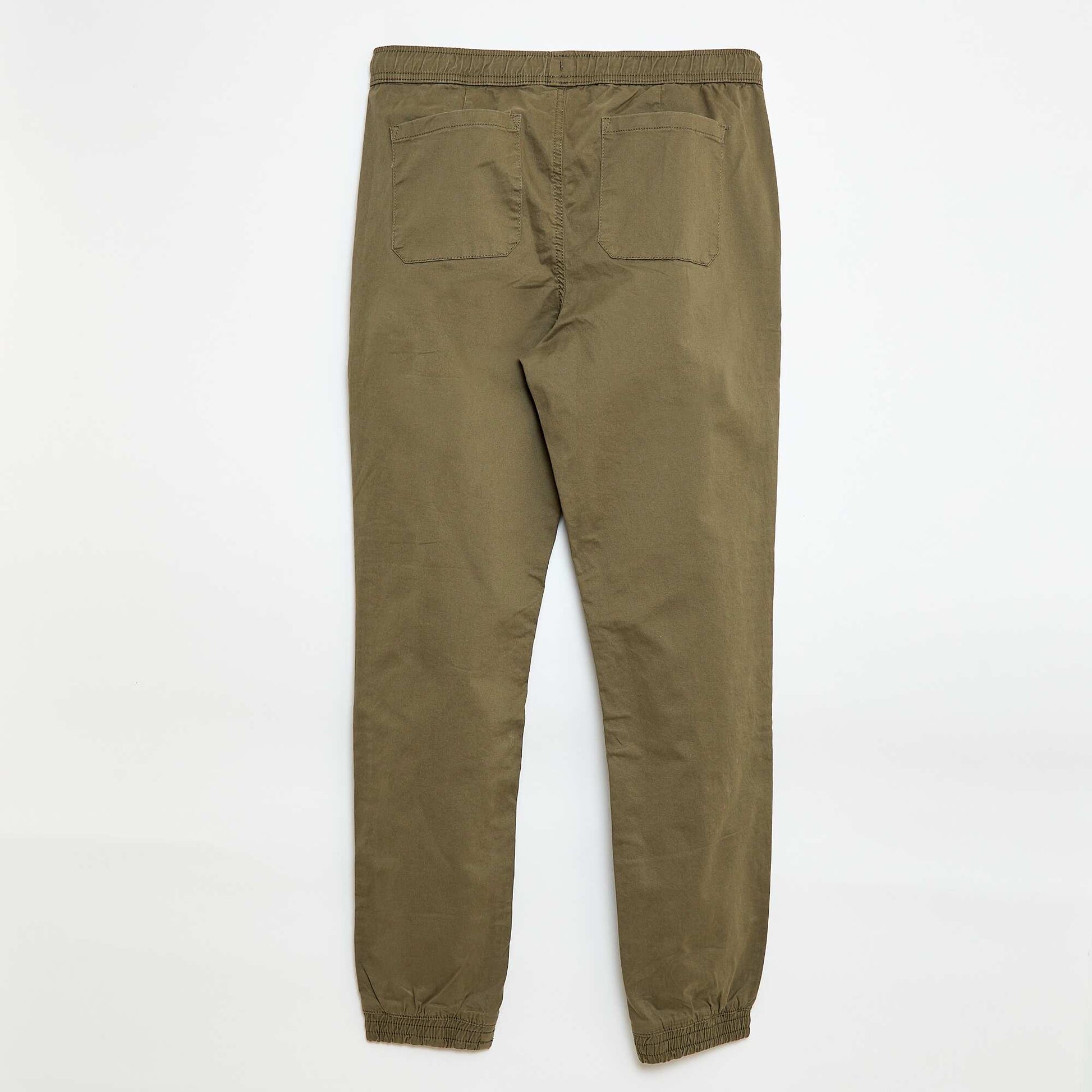 Pantalon esprit 'jogger' KAKI