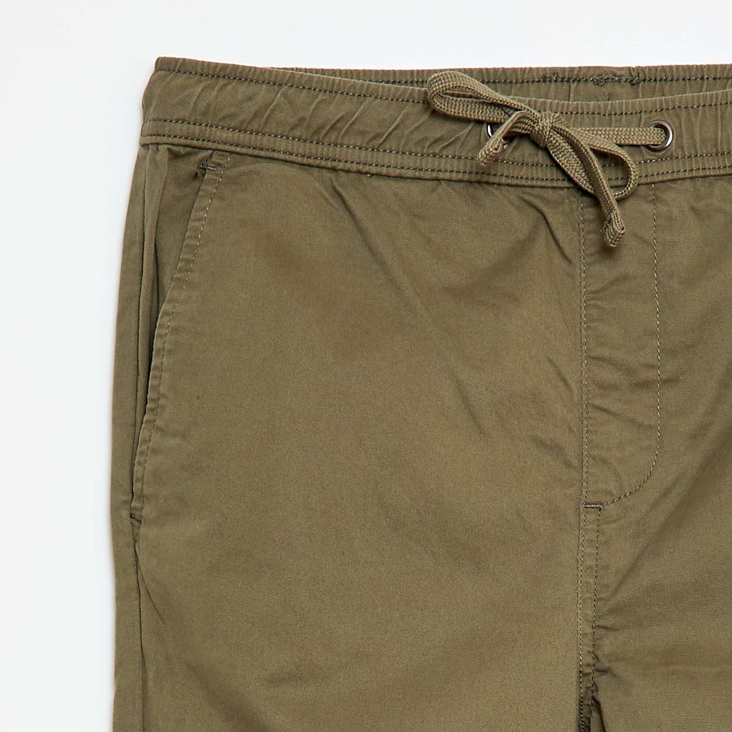 Pantalon esprit 'jogger' KAKI
