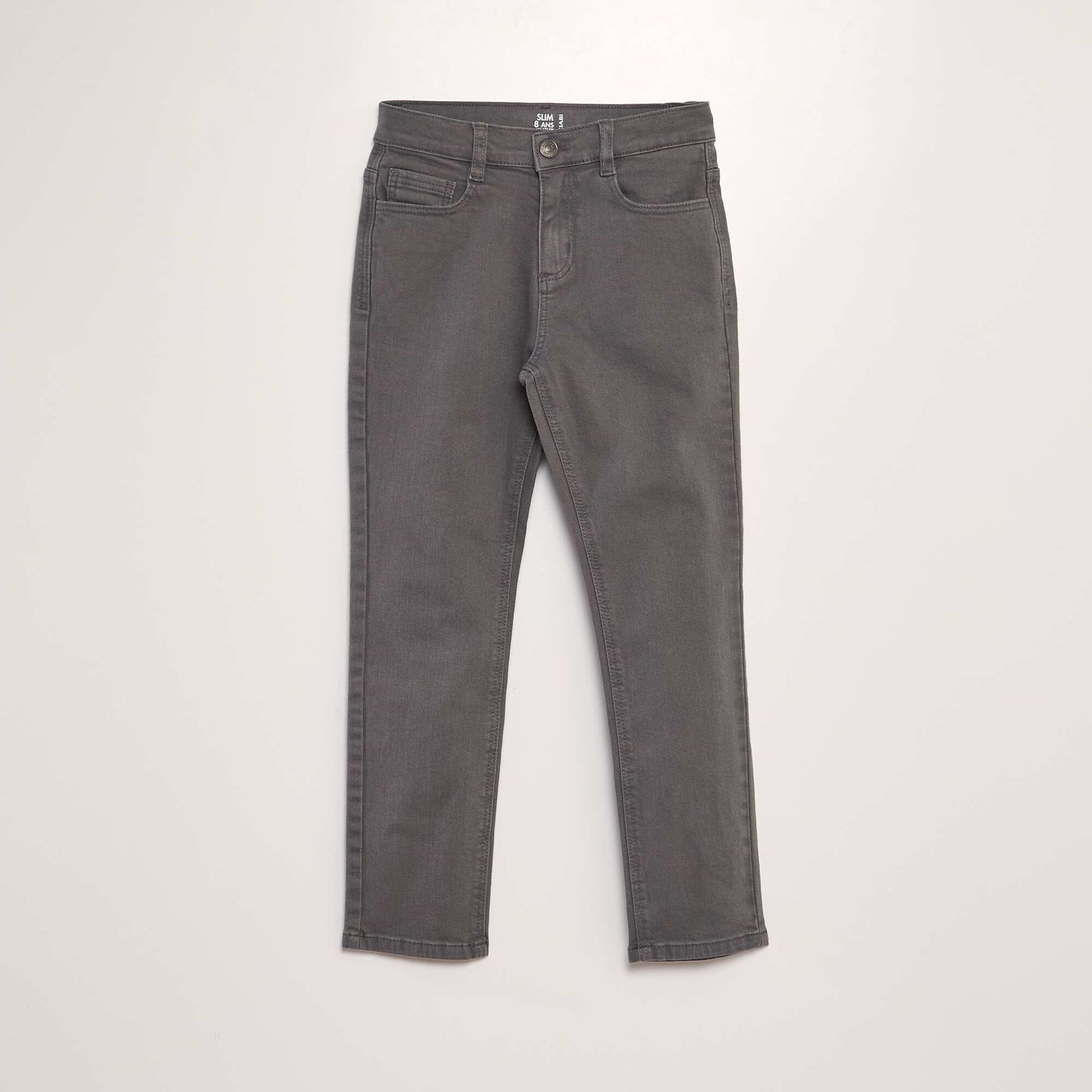 Jean slim à 5 poches GRIS