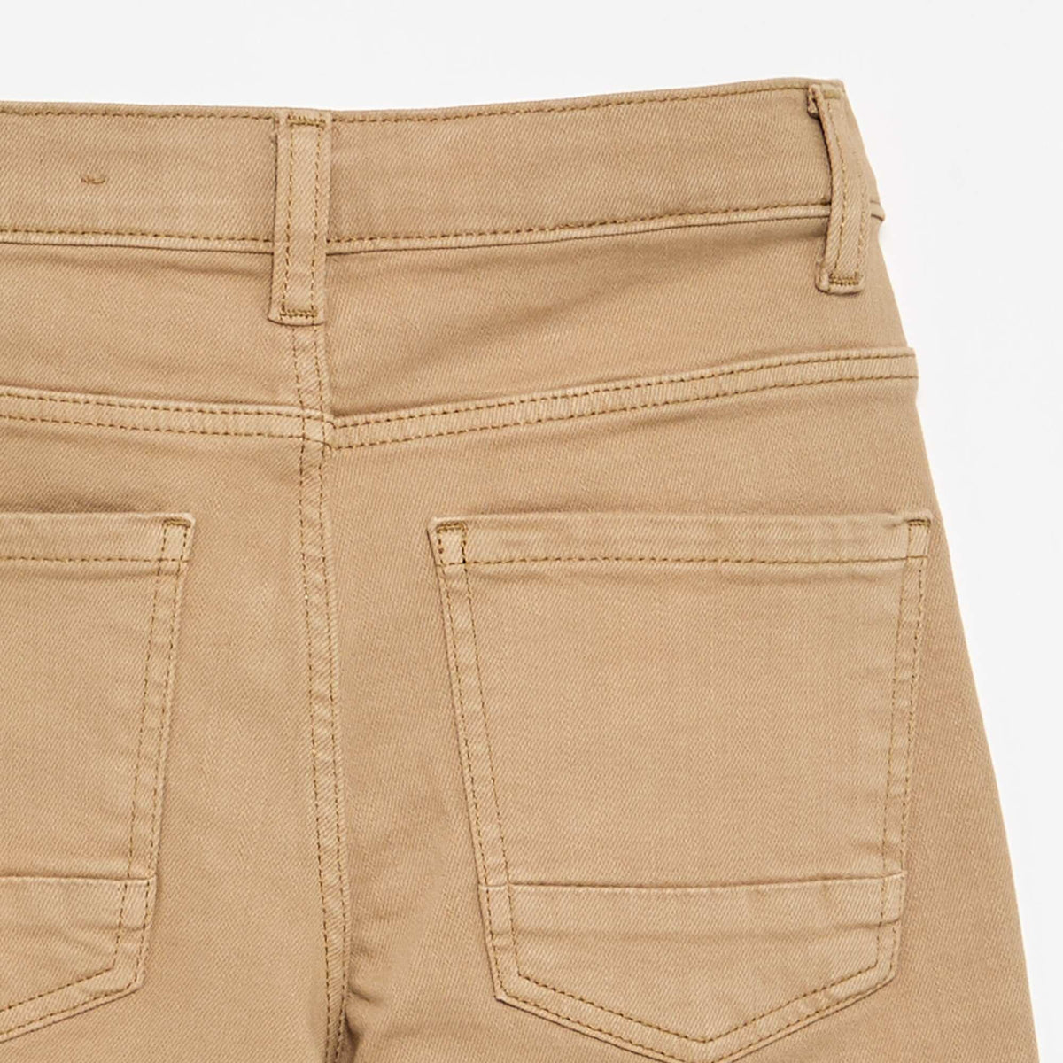 Jean slim à 5 poches BEIGE