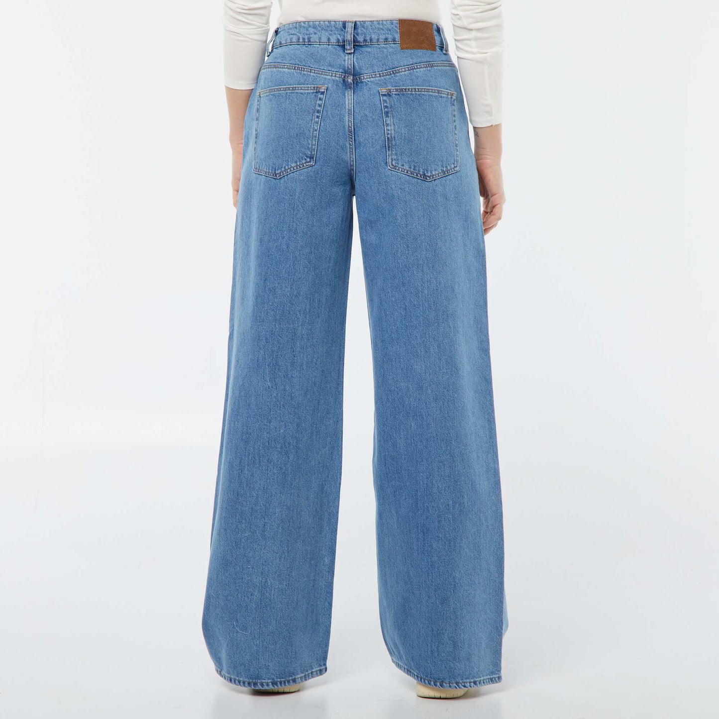 Jean wide leg - L32 TRIPLE STONE