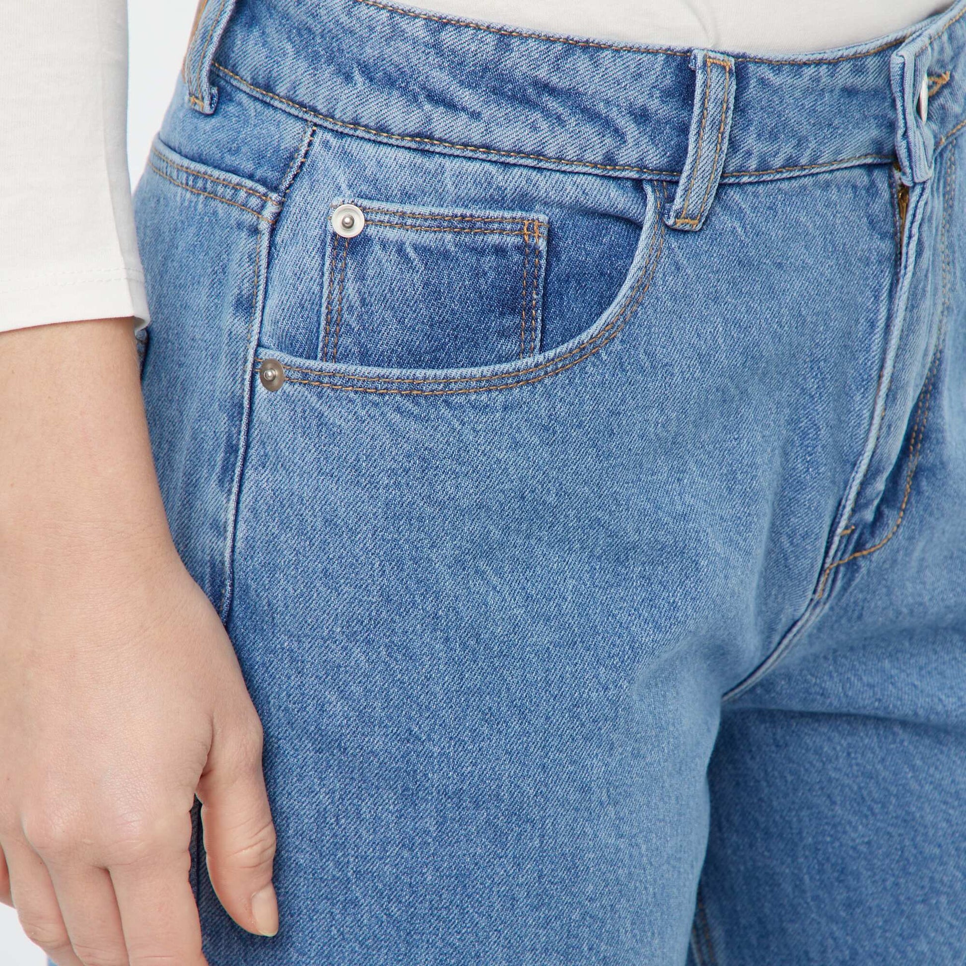 Jean wide leg - L32 TRIPLE STONE